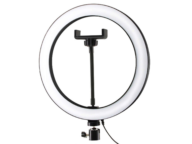 Lampa pierścieniowa ze statywem Alogy do zdjęć makijażu