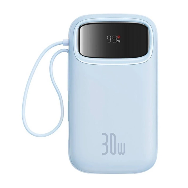Powerbank Baseus QPow2 20000mAh 30W 2xUSB-C Niebieski