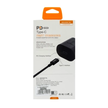 Somostel Ladegerät 25W Power Delivery USB-C Kabel Weiß SMS-Q03