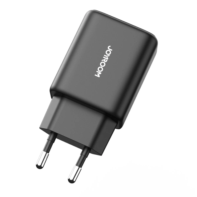 Joyroom USB-C 25W SFC / PPS / PD Netzwerkladegerät - Schwarzes USB-C / USB-C-Kabel 1 m