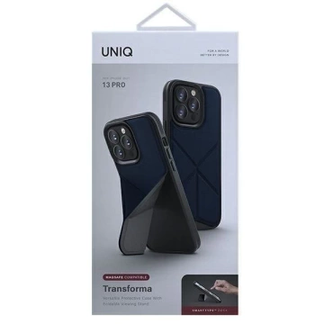 UNIQ-Hülle Transforma iPhone 13 Pro / 13 6.1 "blau / elektrisch blau MagSafe