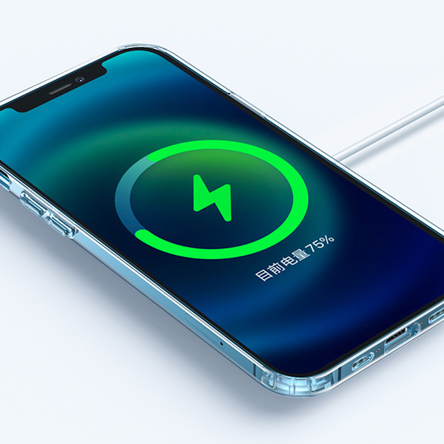 Etui ochronne Ultra Slim Mag obudowa do MagSafe case do Qi do Apple iPhone 13 Pro Max Clear