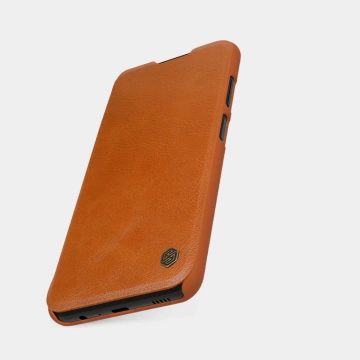Nillkin Qin Lederholster für Samsung Galaxy A03s rot