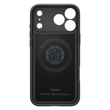 Etui do iPhone 17 Pro Spigen Thin Fit Mag MagSafe Black