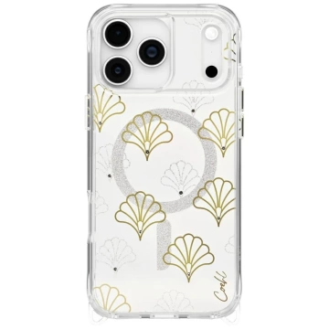 Etui UNIQ Coehl Maree do iPhone 17 Pro Max Magnetic Charging Srebrny