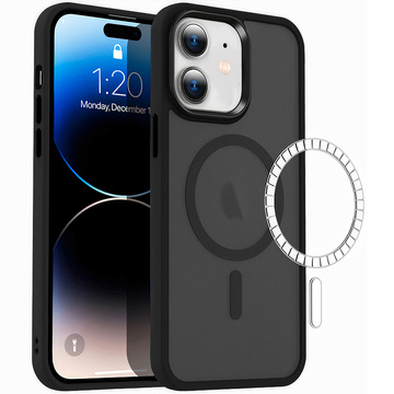 Magmat MagSafe Schutzhülle für Apple iPhone 11 Mattschwarz
