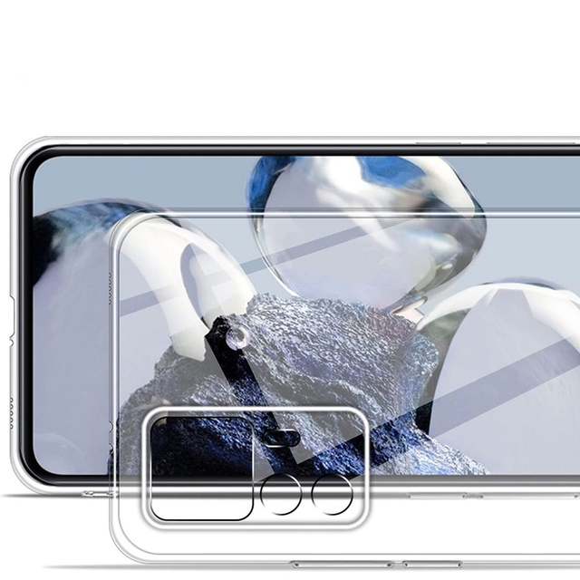 Etui Silikonowe ochronne TPU obudowa Alogy do Xiaomi 12T / 12T Pro Przezroczyste