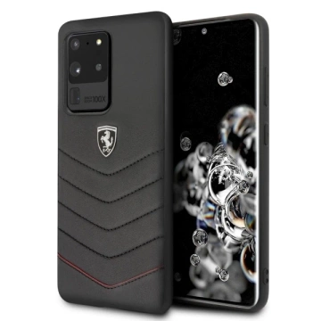 Ferrari Hardcase für Samsung Galaxy S20 Ultra schwarz/schwarz Heritage