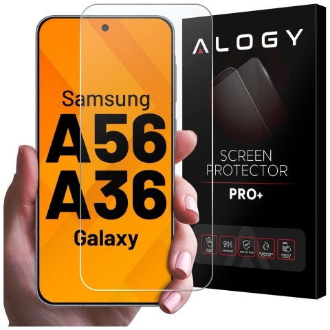 Szkło hartowane do Samsung Galaxy A56/A36 5G 2025 ochronne szkiełko na ekran 9H Alogy Heavy Pro+™️