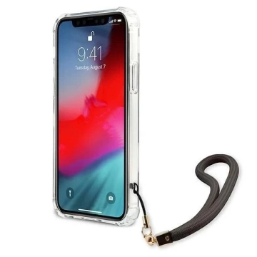 Guess GUHCP12SKSMAGR iPhone 12 mini 5,4" szary/grey Hardcase Marble Collection