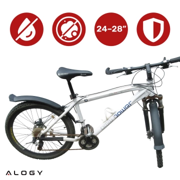 Plattform-Fahrradpedale für MTB-Fahrräder, Aluminium 9/16" Schwarzes Aluminium-Set [2 Stk.]