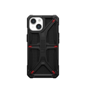 UAG Monarch Case - Schutzhülle für iPhone 15 (Kevlar schwarz)