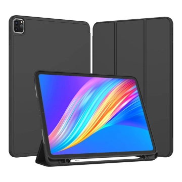 Etui ochronne Alogy Book Cover Pencil Case obudowa z miejscem na rysik do Apple iPad Air 7/6 2025/2024 11", iPad Pro 11 2020 2021 iPad Air 5/4 2022/2020 10.9" Czarne