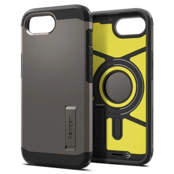 Hülle für iPhone 16E Spigen Tough Armor Mag MagSafe Gunmetal