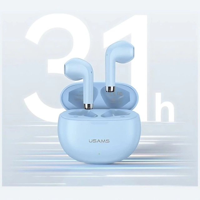 Słuchawki Bluetooth TWS 5.3 USAMS Rhymbo Series Czarne