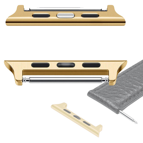 Alogy Armbandverschlussadapter für Apple Watch 42/44 / 45mm Gold