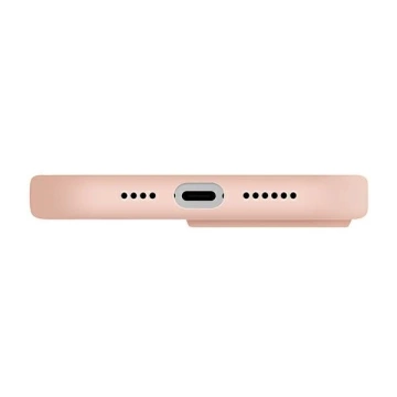 Etui UNIQ Lino do iPhone 14 Plus 6,7" różowy/blush pink