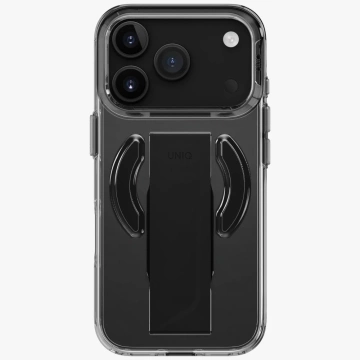 Etui UNIQ Heldro Air do iPhone 17 Pro MagClick Charging Czarny