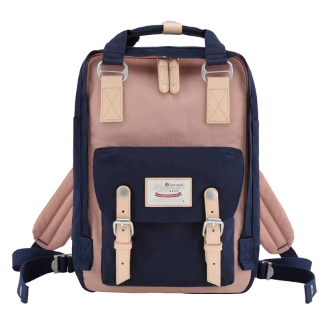 Himawari Plecak na laptopa 14'' Granatowo-różowy