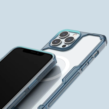 Nillkin Nature Pro Magnetische Panzerhülle mit MagSafe für iPhone 15 Pro – Weiß