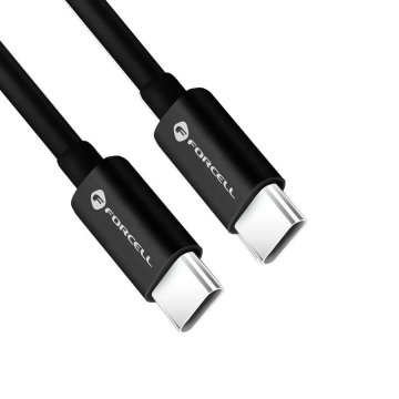 USB-C-auf-USB-C-Kabel 60 W, 2 m Forcell C338 QC 4.0 PD für 60-W-Ladegeräte