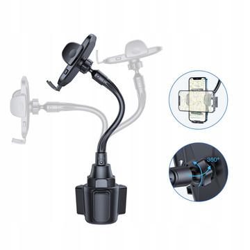 Universal Joyroom JR-ZS259 Autohalterung für Telefon für Getränkehalter Schwarz