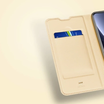 Dux Ducis Skin Pro Holster Cover Flip-Cover für Xiaomi 12 Pro gold