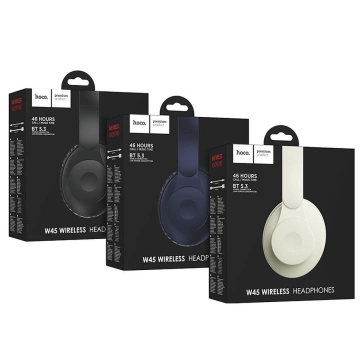 Hoco W45 On-Ear Bluetooth 5.3 – 46 h, AUX, TF-Karte, faltbar, Mikrofon