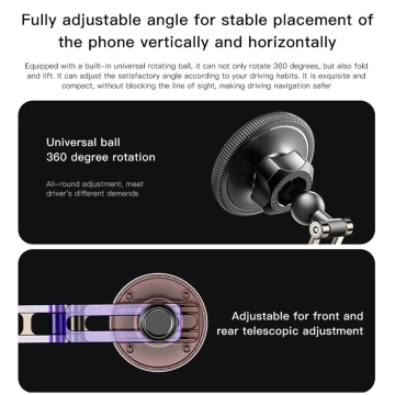 Magnetische Autohalterung Forcell IronSecure MagSafe Metal