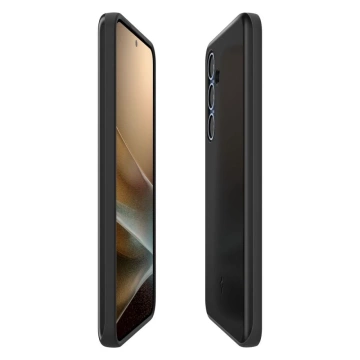 Samsung Galaxy S25 Schwarze Spigen Thin Fit Mag MagSafe Hülle