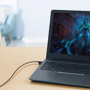 Kabel UGREEN Ethernet Patchkabel RJ45 Cat 6A UTP 1000Mbps 5 m schwarz (70654)