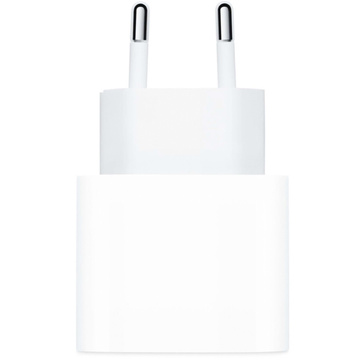 Ładowarka sieciowa oryginalna Apple USB-C typ C 20W szybka MHJE3ZM/A do iPhone adapter kostka Biała
