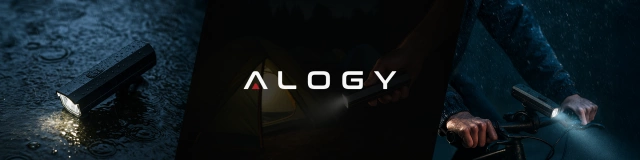 Lampka rowerowa Alogy przód LED przednia światło roweru bardzo mocna 1200lm 4000mah oświetlenie wodoodporna światełko na rower czarna