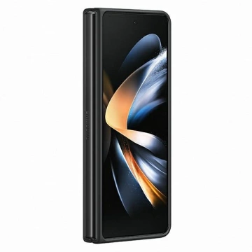 Samsung Hülle EF-VF936LBEGWW für Samsung Galaxy Z Fold 4 schwarz/schwarz Lederhülle