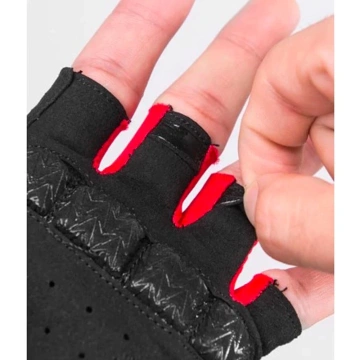 Rockbros S169BR S Fahrradhandschuhe mit Gel-Einsätzen – Schwarz und Rot