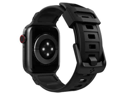 Pasek Spigen Rugged Band do Apple Watch 2/3/4/5/6/7/SE 38/40/41mm Matte Black