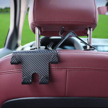 Kleiderbügelhalter, Doppel-Autohaken, 4in1, für den Sitz, Kopfstütze, Auto-Organizer, Alogy Car, 2 Stk