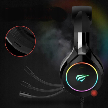 Słuchawki gamingowe Havit GAMENOTE H2232D RGB USB+3.5mm