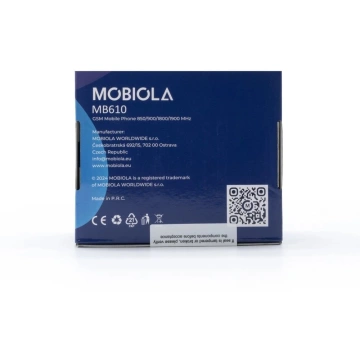 Mobiola MB610 GSM-Telefon für Senioren mit Lade-Dockingstation