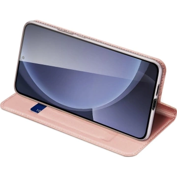 Etui Kabura do Samsung Galaxy S25 Dux Ducis Skin Pro Różowa
