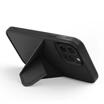 UNIQ-Hülle Transforma iPhone 13 Pro / 13 6.1 "schwarz / ebenholzschwarz MagSafe