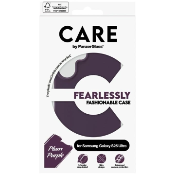CARE Case für Samsung Galaxy S25 Ultra von PanzerGlass Fashion Purple