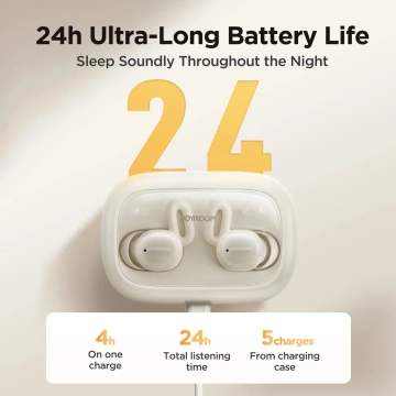 Słuchawki TWS Joyroom JR-TS1 Cozydots Series Bluetooth 5.3 ANC – Białe