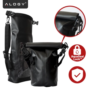 Beutel Wasserdichte Handyhülle Große Tasche Hülle Wasserdicht Alogy Wasserdicht Schwarz