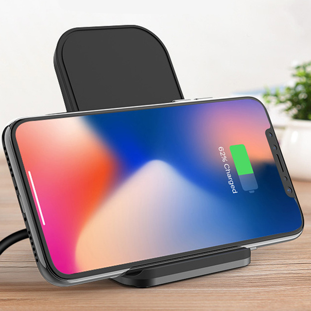 Ładowarka indukcyjna podstawka QI Wireless Charger 15W Black