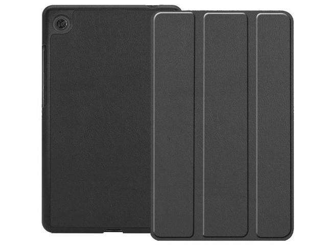 Etui obudowa Alogy Book Cover do Lenovo Tab M7 TB-7305F Czarny + Szkło Alogy