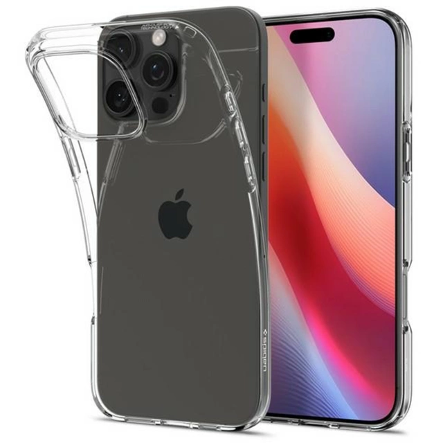 Etui + Szkło do iPhone 16 Pro Max Spigen Liquid Crystal obudowa na telefon