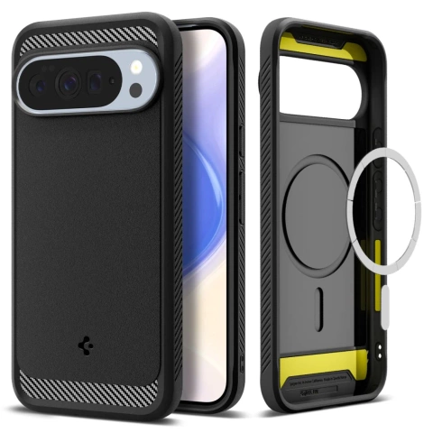Etui Ochronne do Google Pixel 10 Pro XL Spigen Rugged Armor Mag MagSafe Matte Black