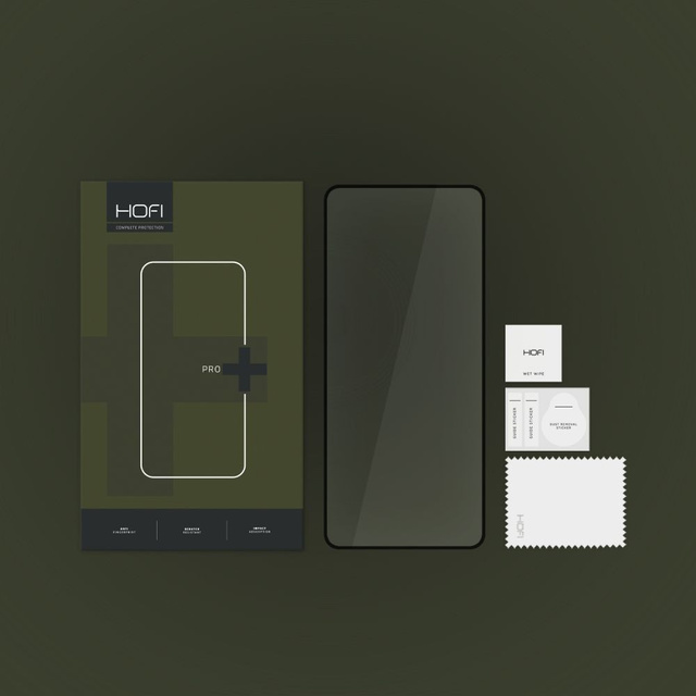 Szkło Hartowane Hofi Glass PRO+ do Xiaomi Redmi Note 12 5G / Poco X5 5G Black