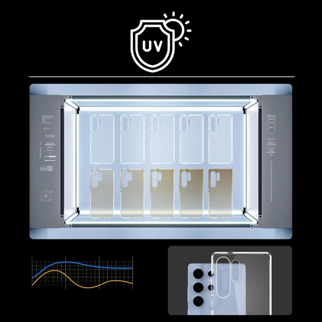 Etui do Samsung Galaxy S25 Ultra Spigen Ultra Hybrid Crystal Clear